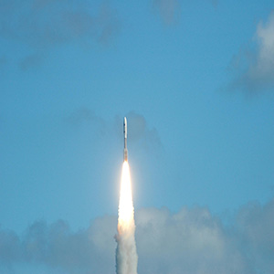 Atlas V rocket carrying the New Horizons spacecraft.