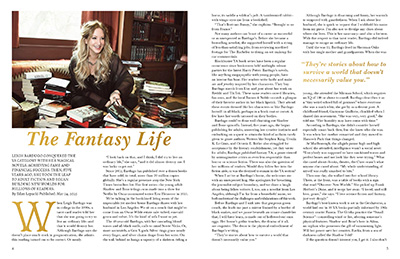 photo of page two of the fantasy magazine